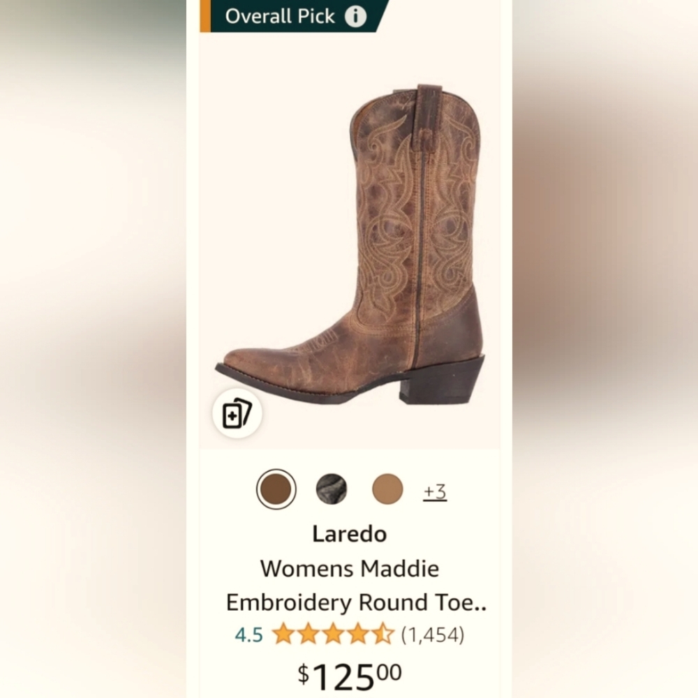 Laredo Distressed Womens Boots